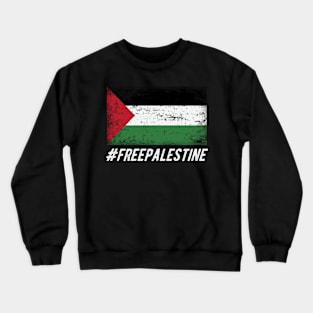 Free Palestine Stand With Palestine Save Gaza Crewneck Sweatshirt